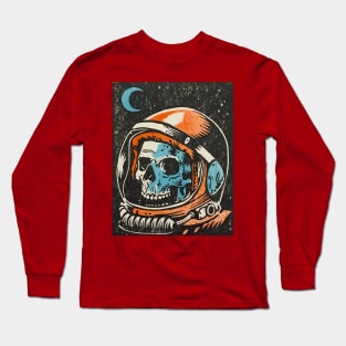 missing astronaut pop art space nasa astronomy Long Sleeve T-Shirt